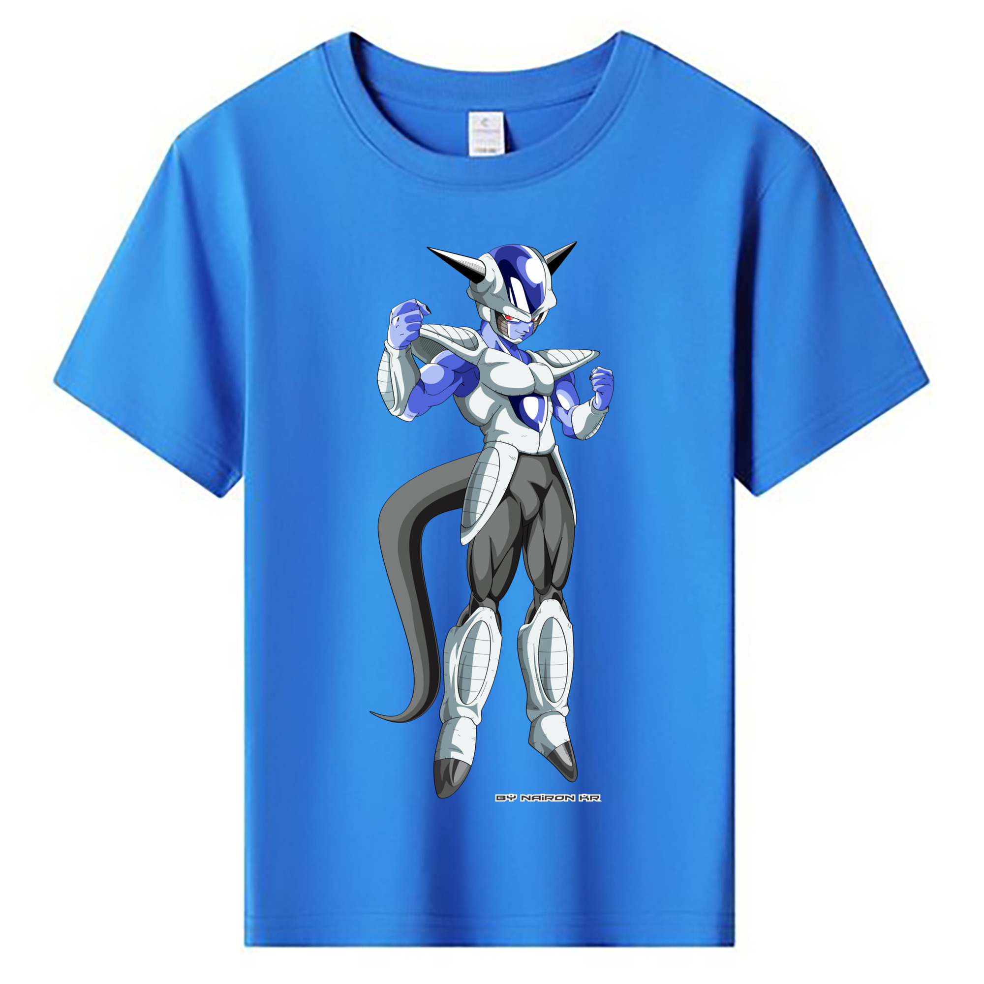 （画像用） ドラゴンボール フリーザ DRAGON BALL Frieza 綿100％キッズTシャツ（フロントプリント）